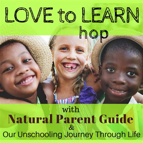 Love to Learn Blog Hop 21 - Natural Parent Guide