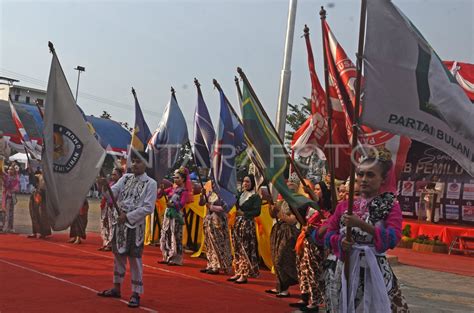 Kirab Pemilu 2024 Di Banten ANTARA Foto