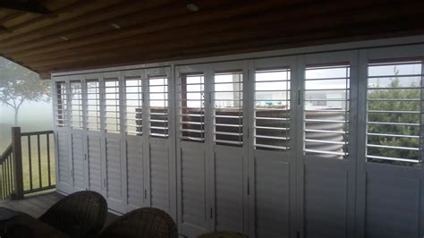 Bi Fold Aluminium Shutters Madison Shades