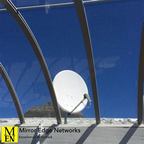 Satellite Dish installation 05 March 2015 - Mirror Edge Networks