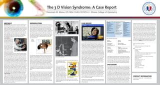 3D Vision Syndrome | PPT