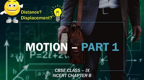 Cbse Ix Ch 8 Motion Distance And Displacement Youtube