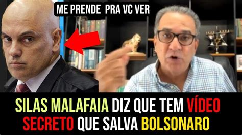 Silas Malafaia Diz Ter V Deo Secreto Que Vai Salvar Bolsonaro Da Pris O