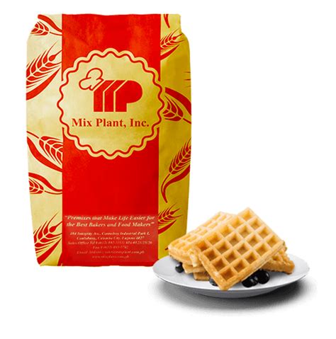 WAFFLE MIX - Mix Plant.