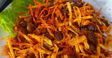 Resep Sambal Goreng Hati Kering Kentang Oleh Icha Annisa Septiana Cookpad