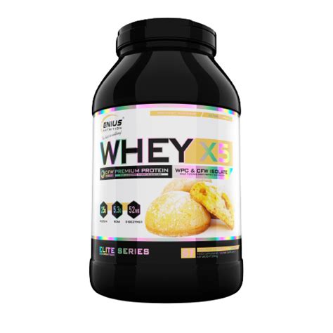 Proteina Din Zer Whey X Cu Aroma Biscotti Cookies Pudra Proteica