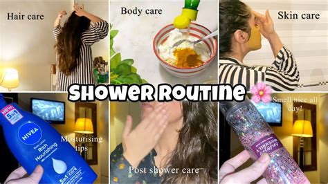 Best Affordable Shower Routine 🚿body Care Skin Care Hair Care 🌸