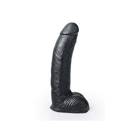 Dildo George Black 22 Cm Kopen Bij Sextoyland