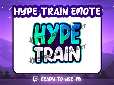 Hype Train Emote Boost Your Stream Engagement Streamersvisuals