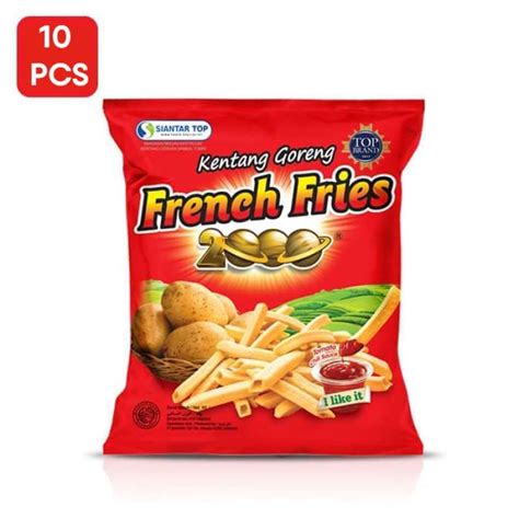 Jual Chiki French Fries 2000 14g Shopee Indonesia