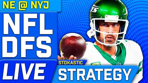 Patriots Jets Showdown Strategy Tnf Week 3 Dfs Picks Nfl Dfs Strategy