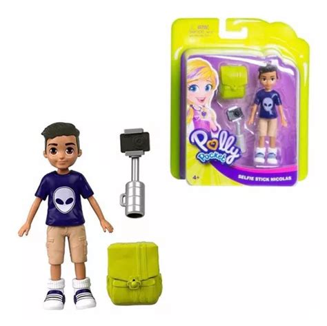 Polly Pocket Nicolás Con Palo De Selfie MercadoLibre