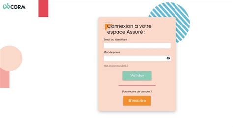 CGRM comment se connecter à son espace adhérent