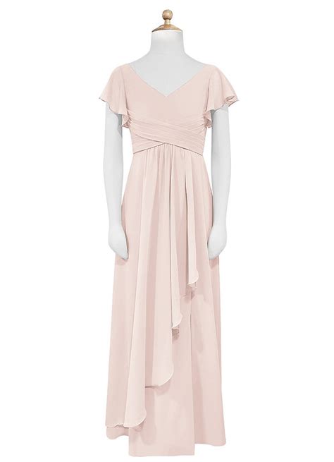 Rose Petal Azazie Omari Jbd Junior Bridesmaid Dresses Azazie