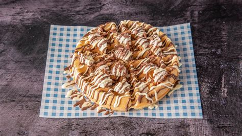 Ferrero Rocher Coconut Raffaello Waffle | Droitwich Desserts