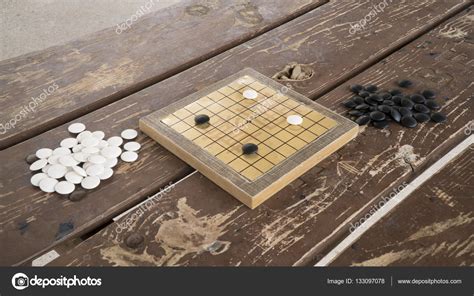 board game  black  white stones  game set traditional