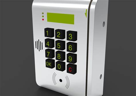 Door Swipe Card Reader Lock | CGTrader