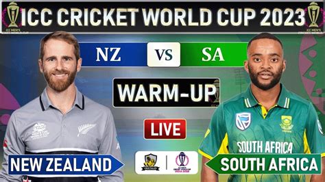 South Africa Vs New Zealand Icc World Cup Warm Up Match Live Nz