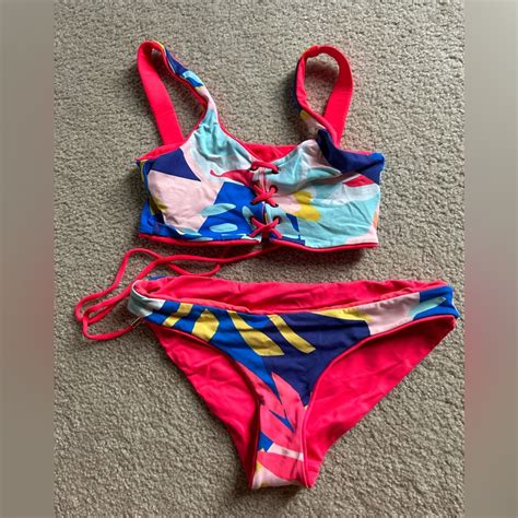 Maaji 4 Way Bikini Set “picasso” Gem