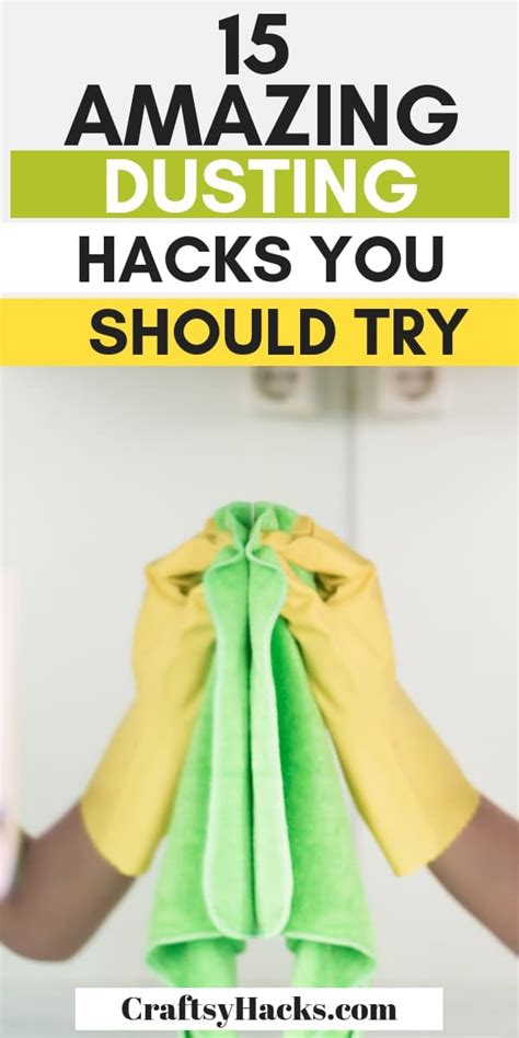 15 Easy Dusting Hacks That Will Keep Your Home Clean Craftsy Hacks