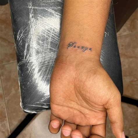 Top 114 Arya Name Tattoo On Hand Spcminer