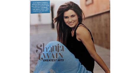 Shania Twain GREATEST HITS (2LP) Vinyl Record