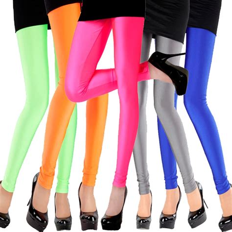 Buy Limsisniw Solid Sweet Colors Women Plain Leggings