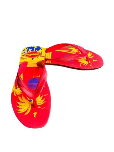 Mens Printed Hawai Slippers At Rs Pair Men Rubber Slipper In