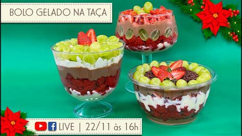 Live Bolo Gelado Na Ta A Chef Silvia Nicolau Chocolate Recipes