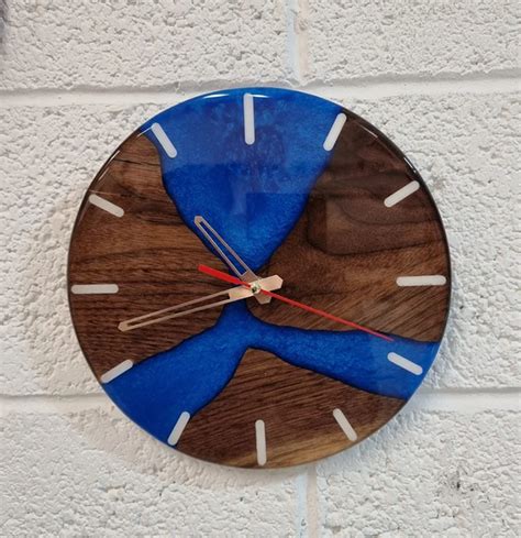 Resin And Wood Clock Ideas