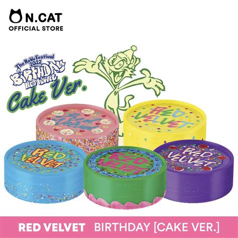 Ncat Red Velvet The Reve Festival Birthday Cake Ver Shopee