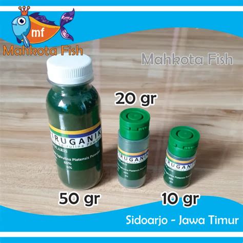 Spirulina Spiruganik Polar Green Cepat Mutasi Warna Ikan Vitamin