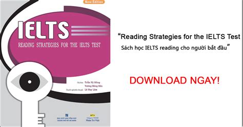 Reading Strategies for the IELTS Test PDF Sách học IELTS reading hay