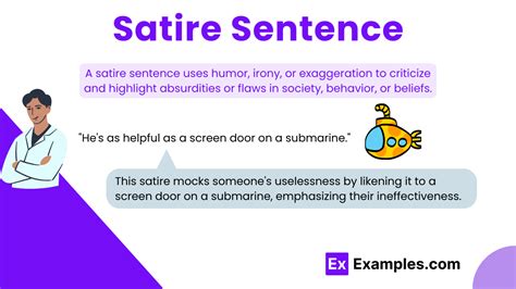 Satire Sentence - 100+ Examples, How to Write, Tips, PDF