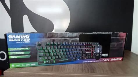 Combo Gamer K Mex Rainbow Teclado Abnt Mouse Dpi Mousepad