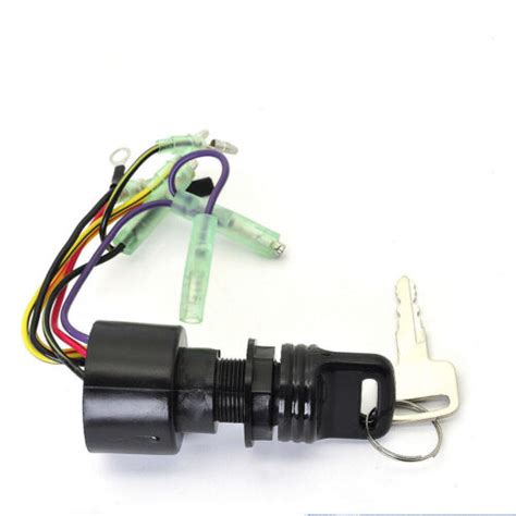 Boat Ignition Key Switch For Mercury Outboard Control Box Motor