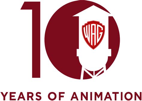 Warner Animation Group 10 Years Of Animation Logo By Victorpinas On