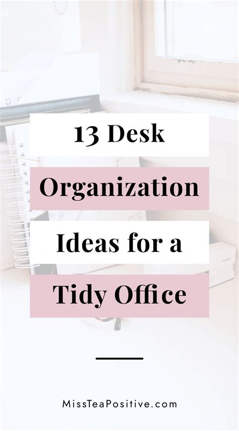 How To Organize A Desk For Maximum Productivity Artofit