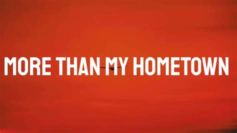 Morgan Wallen - More Than My Hometown (Lyrics) - YouTube