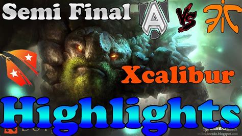 Dota Highlights Alliance Vs Fnatic Bo D Cl Youtube