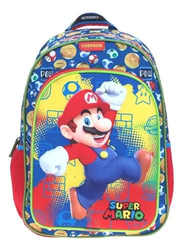 Mochila Grande Chenson Mario Bros MercadoLibre