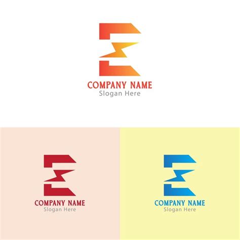 Premium Vector E Letter Logo Design