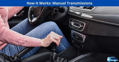 How It Works: Manual Transmissions - Northern Tow Trucks Melbourne