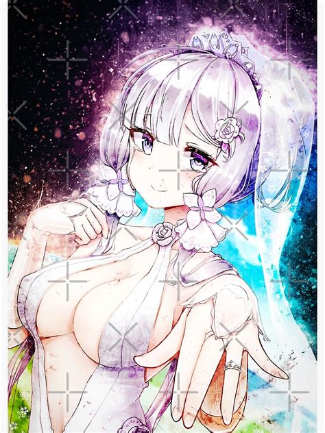 "Illustrious Azur Lane Fanart" Poster for Sale by Spacefoxart | Redbubble