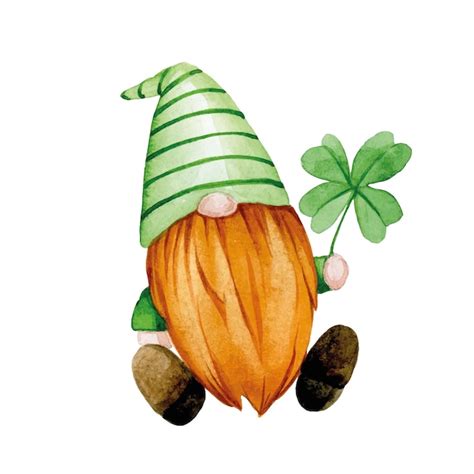 Premium Vector Watercolor Drawing Illustration For St Patricks Day