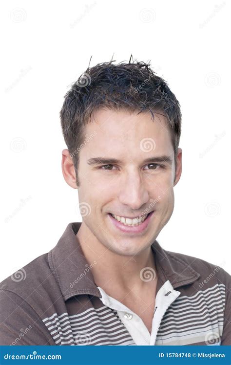 Smiling Man Stock Photo Image Of Human Looking Lifestyle 15784748