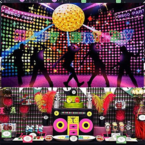 Disco 70s Party Decorations Disco Backdrop Disco Dance Birthday ...