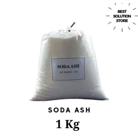 Jual Soda Ash Natrium Karbonat Abu Soda Na Co Kg Cod Shopee