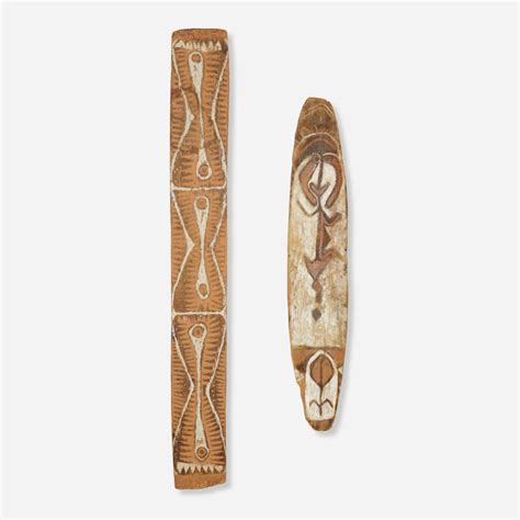 Sold At Auction Papuan Artist Gope Spirit Board And Shield