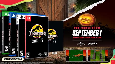 Jurassic Park Classic Games Collection Announced Niche Gamer